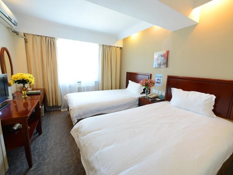 Greentree Inn Shanxi Yan An Luochuan Fuqian Street Express Hotel Zewnętrze zdjęcie