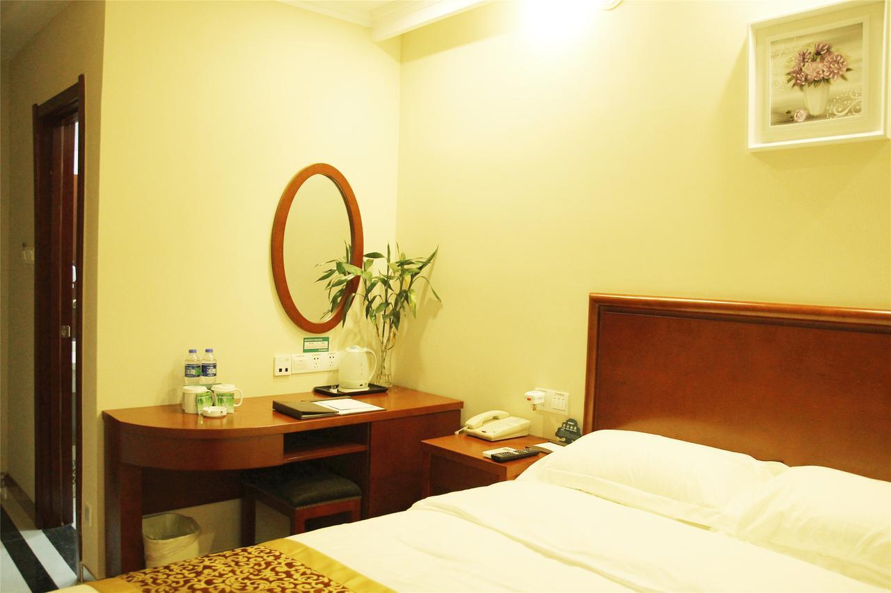 Greentree Inn Shanxi Yan An Luochuan Fuqian Street Express Hotel Zewnętrze zdjęcie
