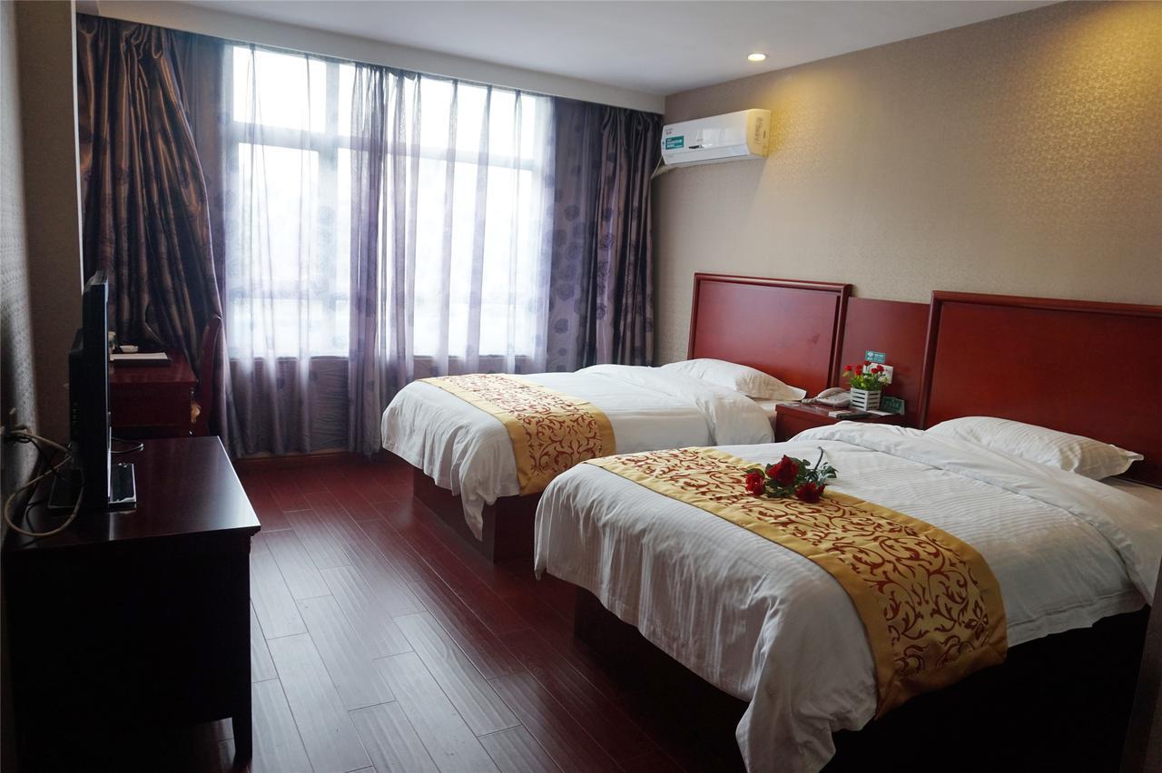 Greentree Inn Shanxi Yan An Luochuan Fuqian Street Express Hotel Zewnętrze zdjęcie