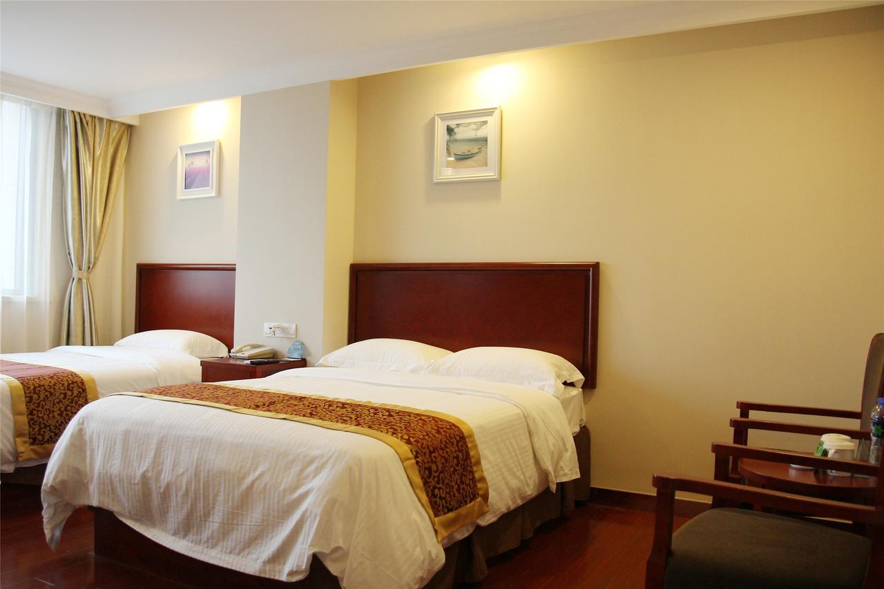 Greentree Inn Shanxi Yan An Luochuan Fuqian Street Express Hotel Zewnętrze zdjęcie
