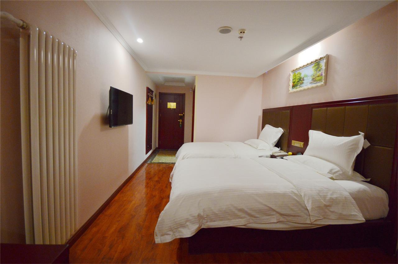 Greentree Inn Shanxi Yan An Luochuan Fuqian Street Express Hotel Zewnętrze zdjęcie