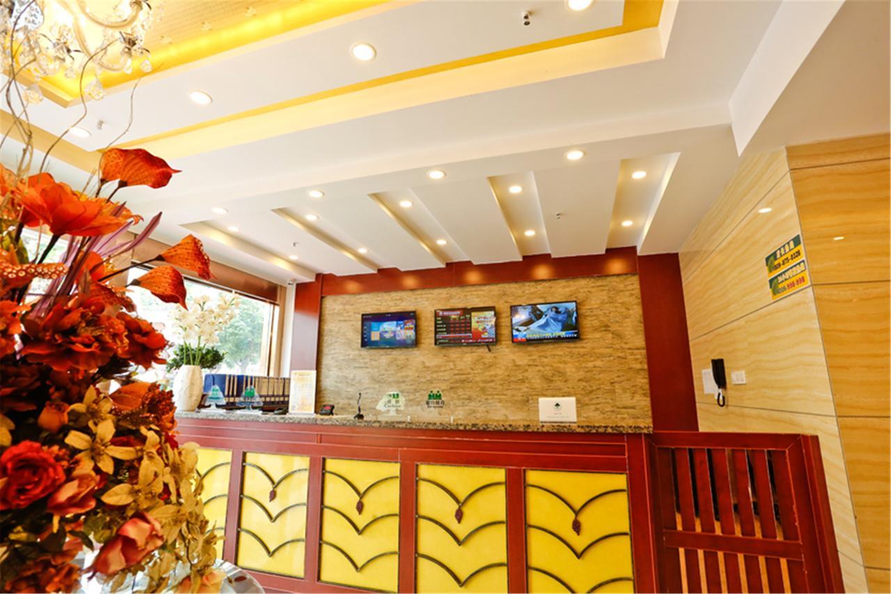 Greentree Inn Shanxi Yan An Luochuan Fuqian Street Express Hotel Zewnętrze zdjęcie