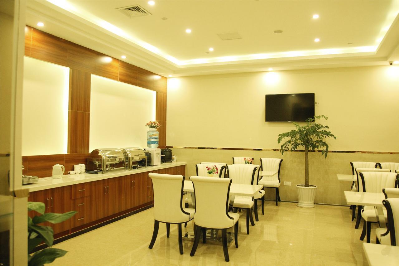 Greentree Inn Shanxi Yan An Luochuan Fuqian Street Express Hotel Zewnętrze zdjęcie