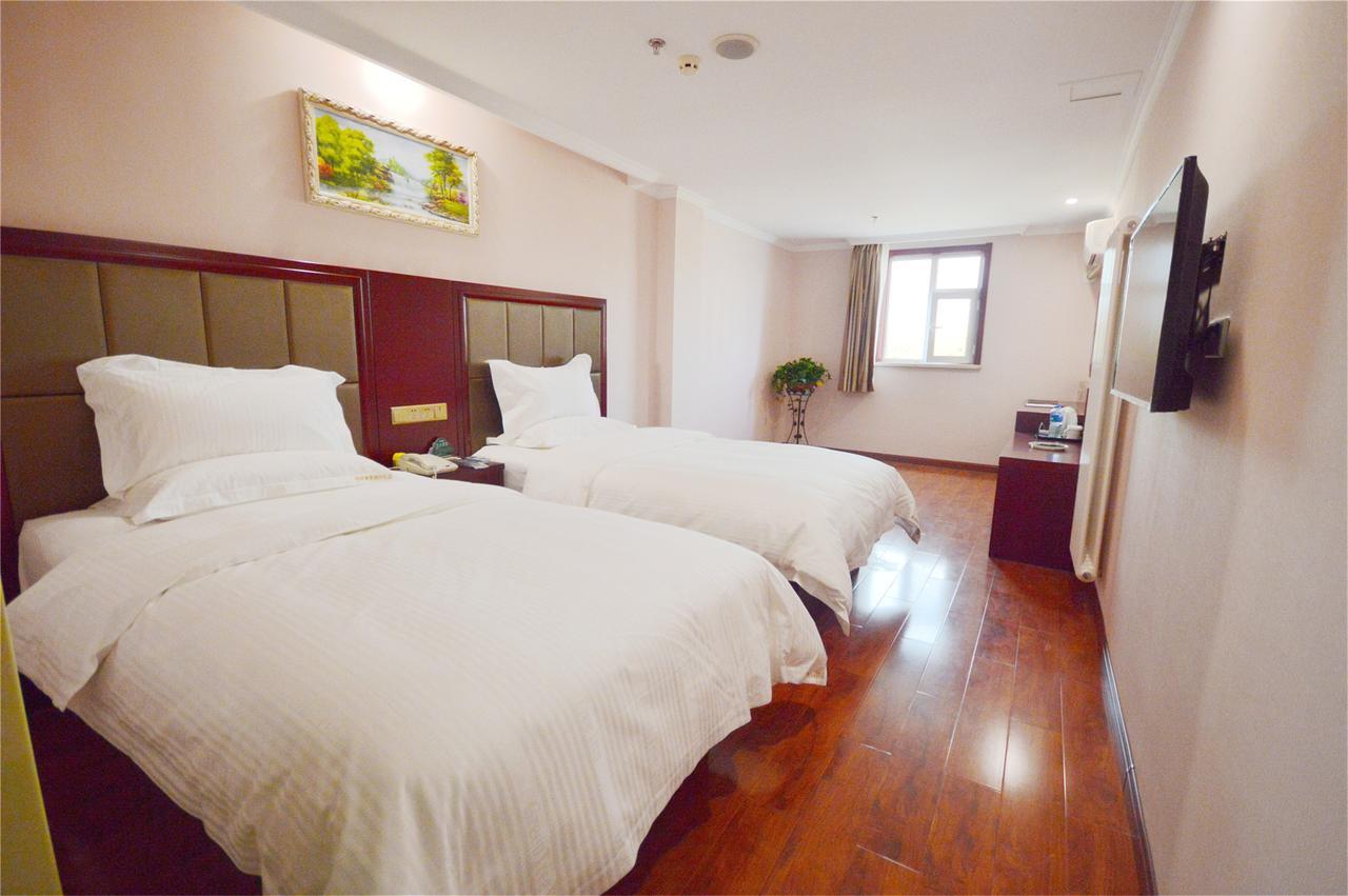 Greentree Inn Shanxi Yan An Luochuan Fuqian Street Express Hotel Zewnętrze zdjęcie