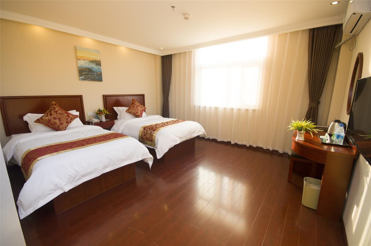 Greentree Inn Shanxi Yan An Luochuan Fuqian Street Express Hotel Zewnętrze zdjęcie